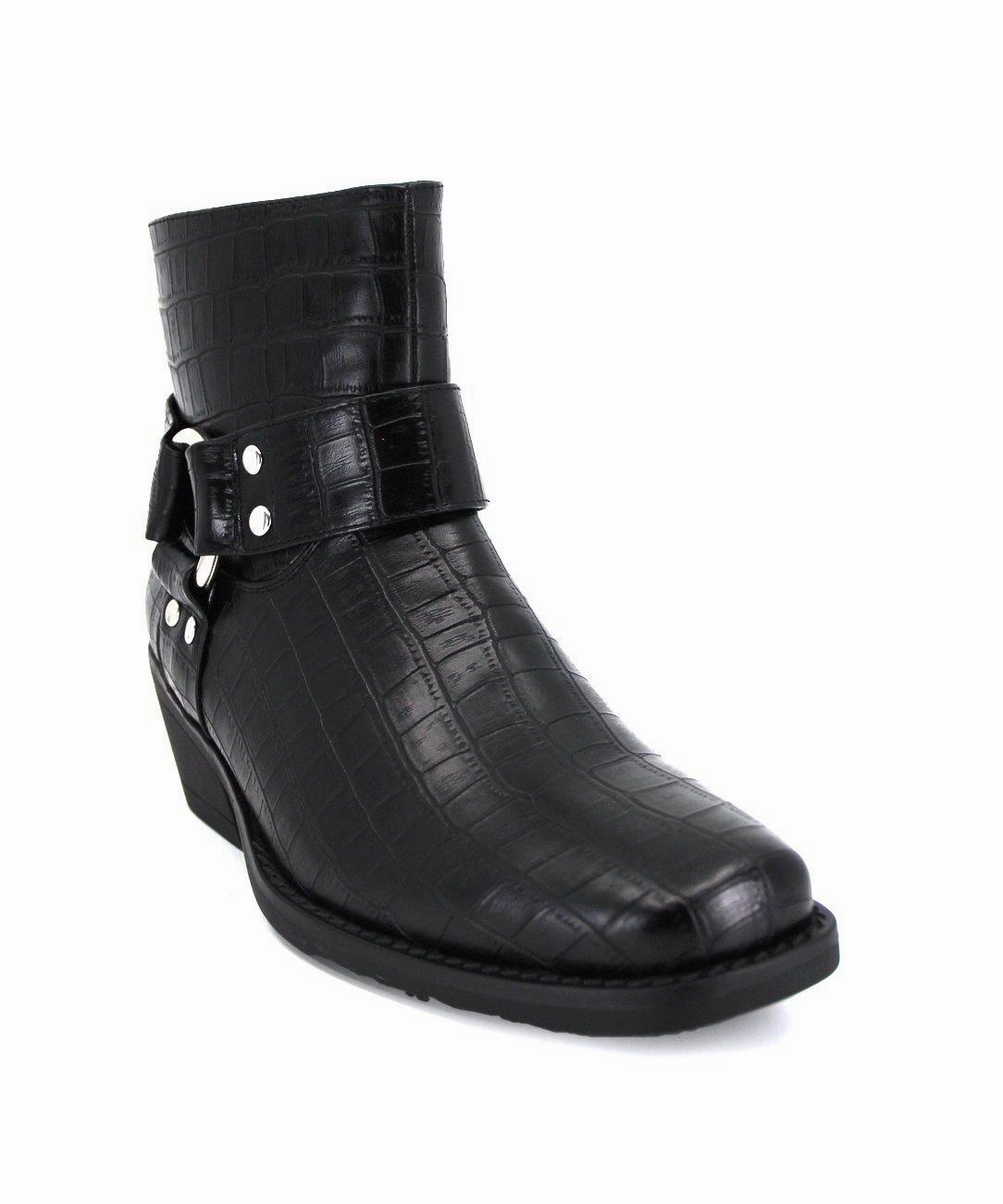 Velez Black Croc *FINAL SALE*