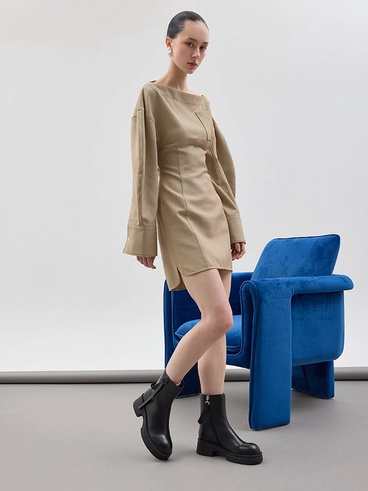 Rota Leather Ankle Boots Women Suede Ankle Boots