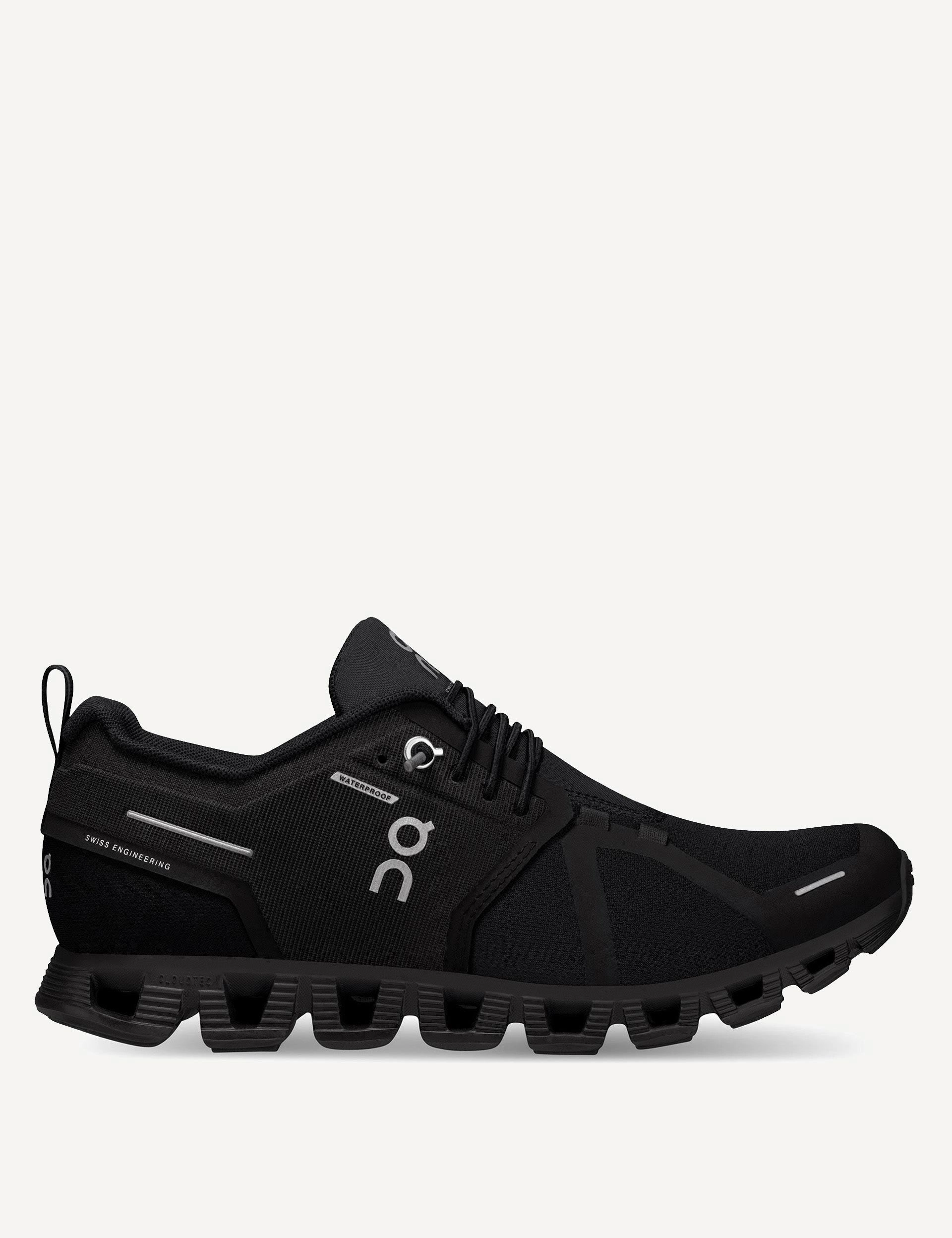 Cloud 5 Waterproof - All Black Walking And Running Shoes