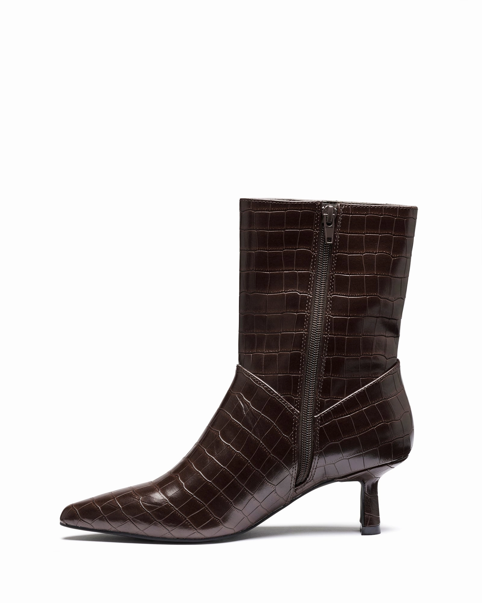 Ankle Boots Steel Toe Kacee Ankle Boot Chocolate Croc