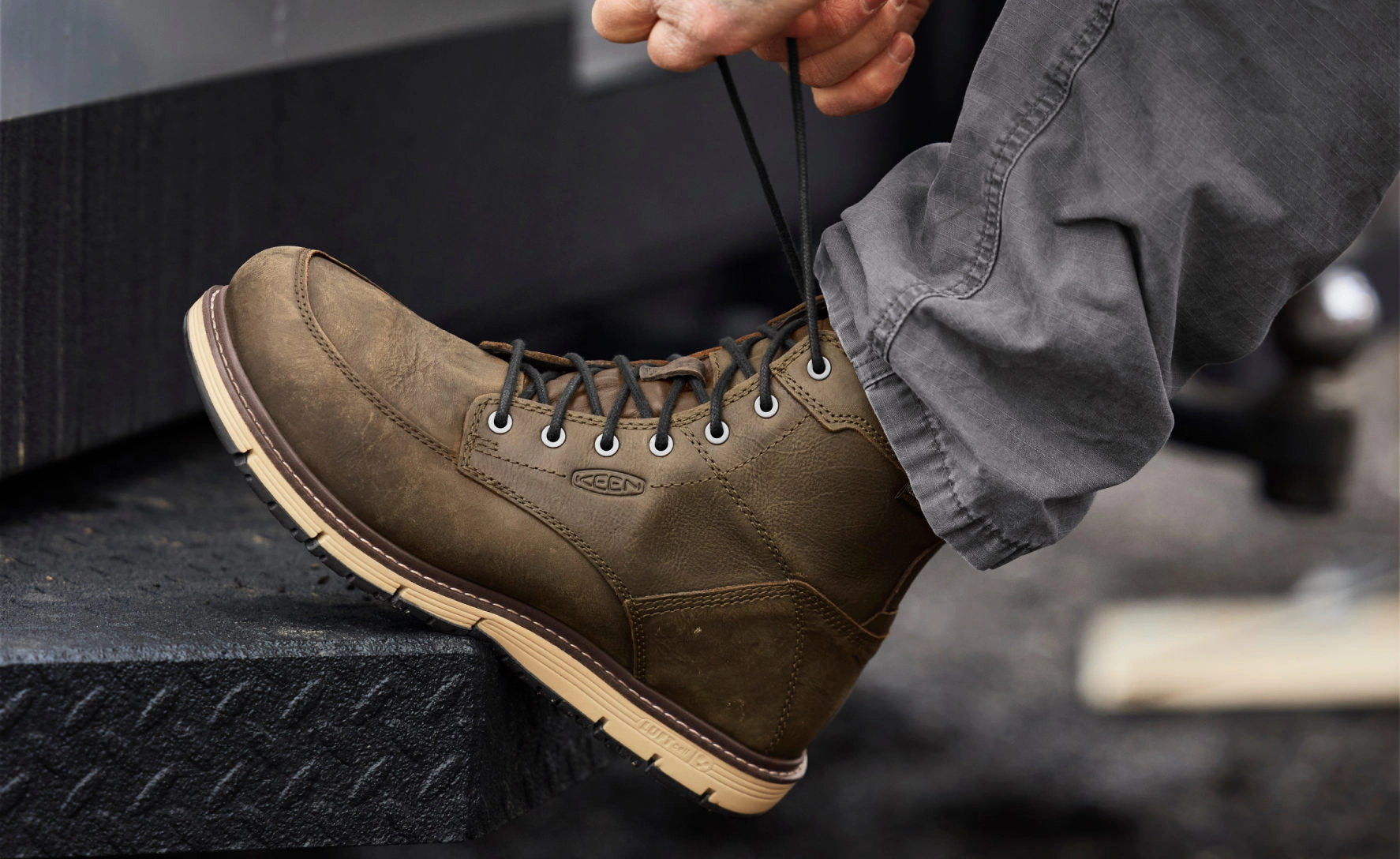 Buy Cheap Work Boots Men's San Jose 6" Waterproof Boot (Soft Toe)  |  Cascade Brown