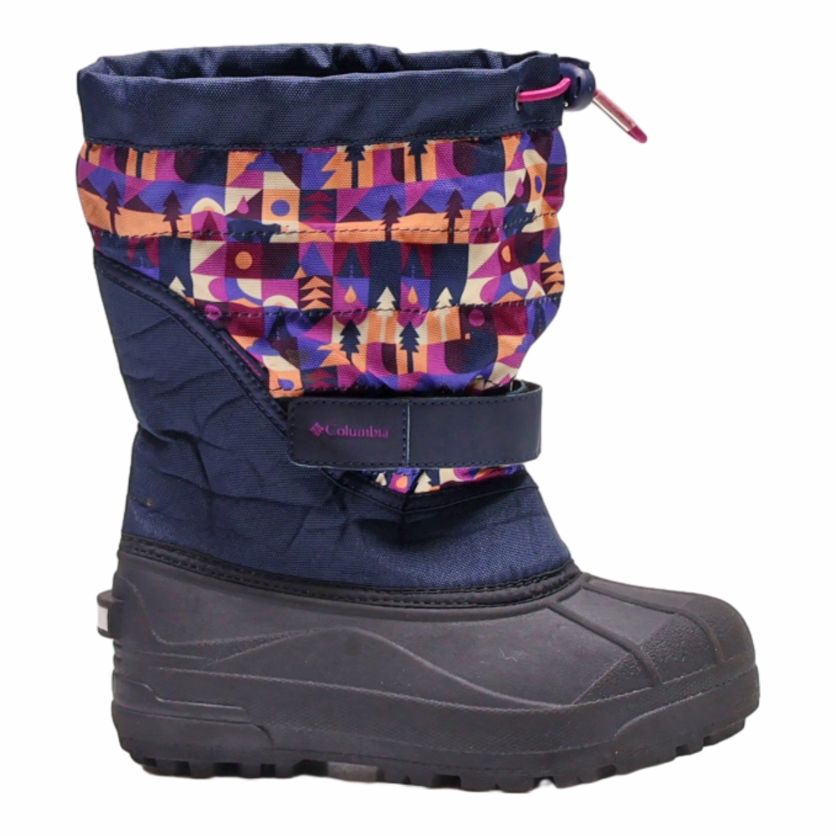Ecco Noyce Snow Boots COLUMBIA Snow Boots Purple Synthetic Girls UK 2