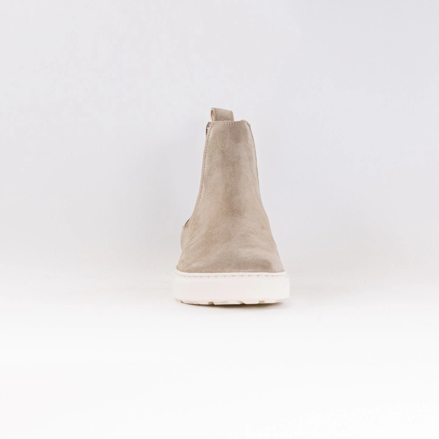 Chunky Platform Cleated Chelsea Boots Birkenstock Bend Chelsea (Women's) - Taupe Suede