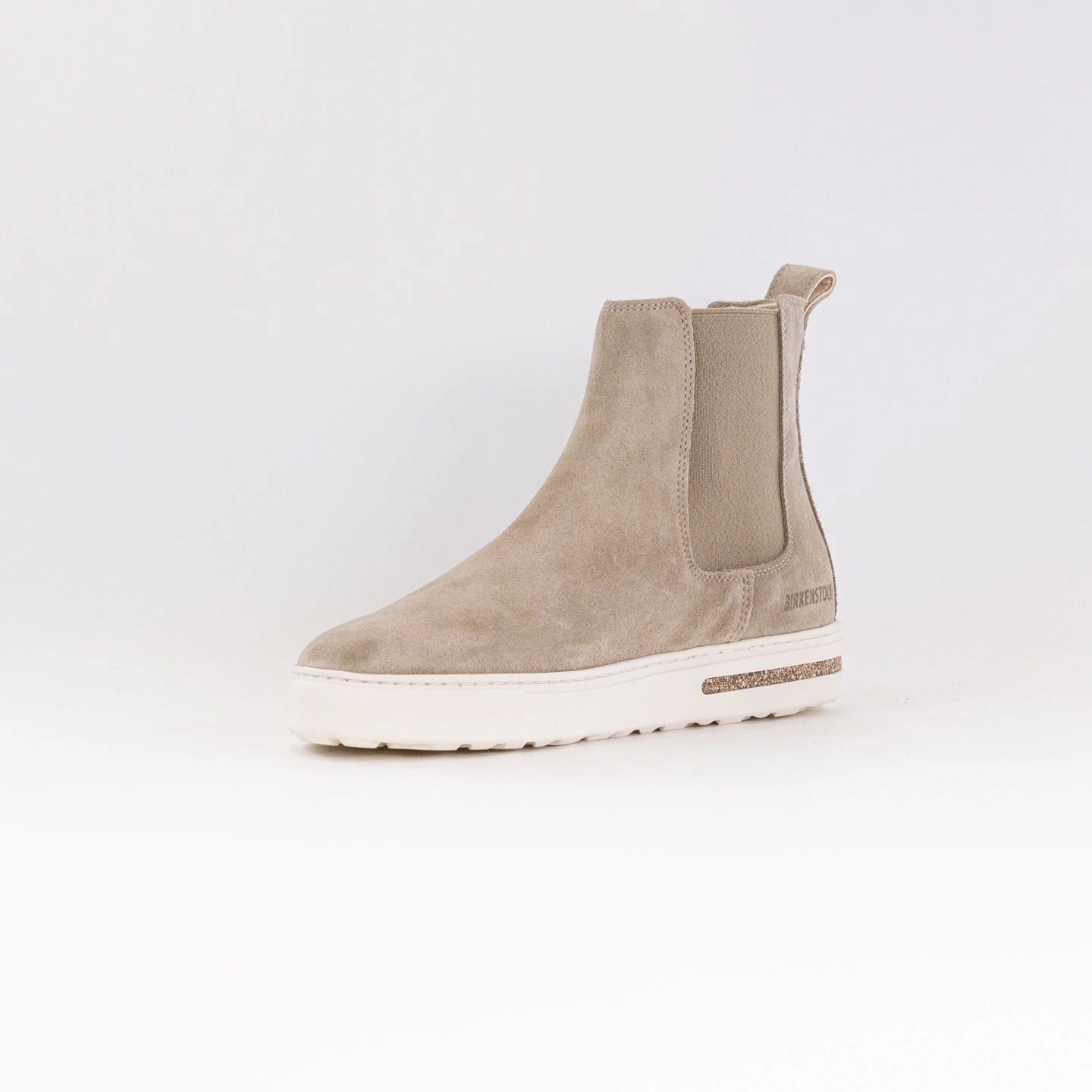 Chelsea Boots White Sole Birkenstock Bend Chelsea (Women's) - Taupe Suede