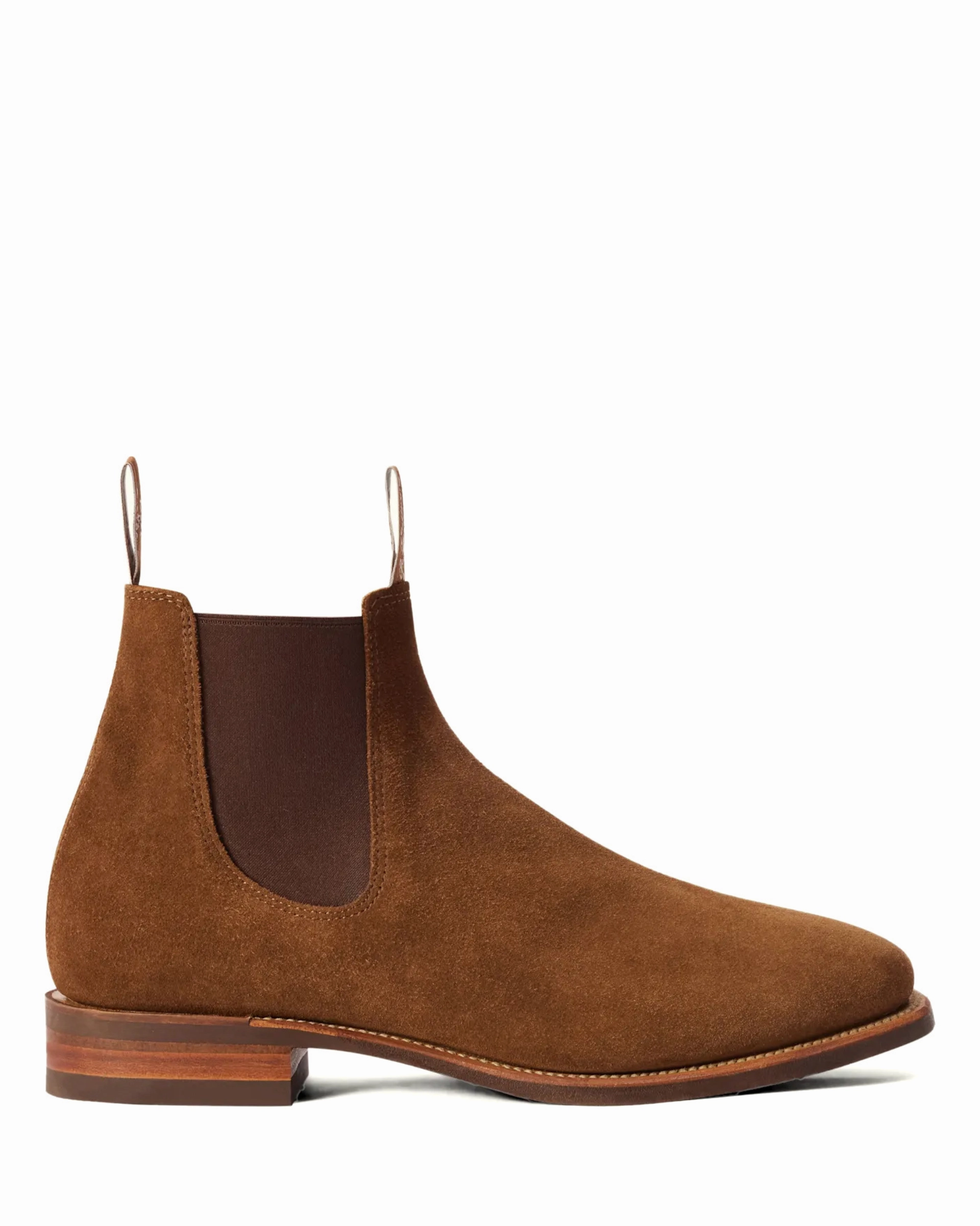 2976 Zip Chelsea Boots Comfort Craftsman Cedar Suede