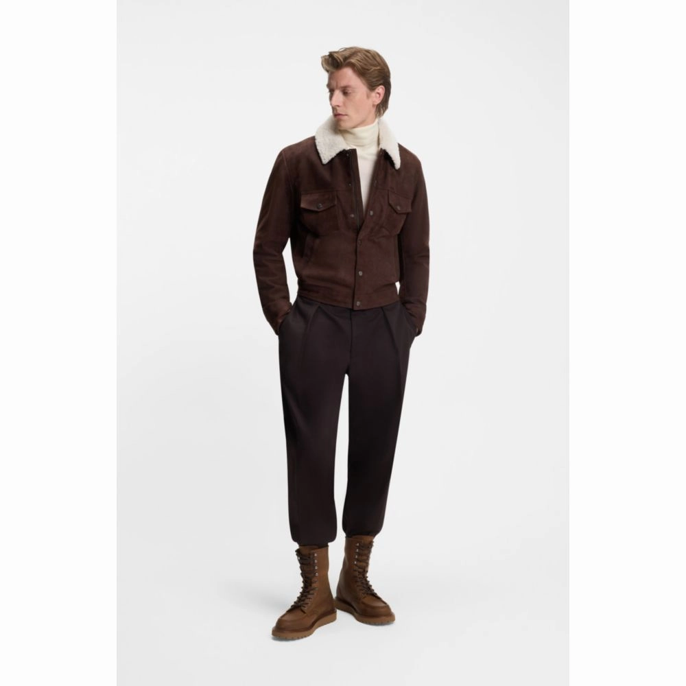 BECKHAM x  half boots in leather Best Hiking Boots For Desert