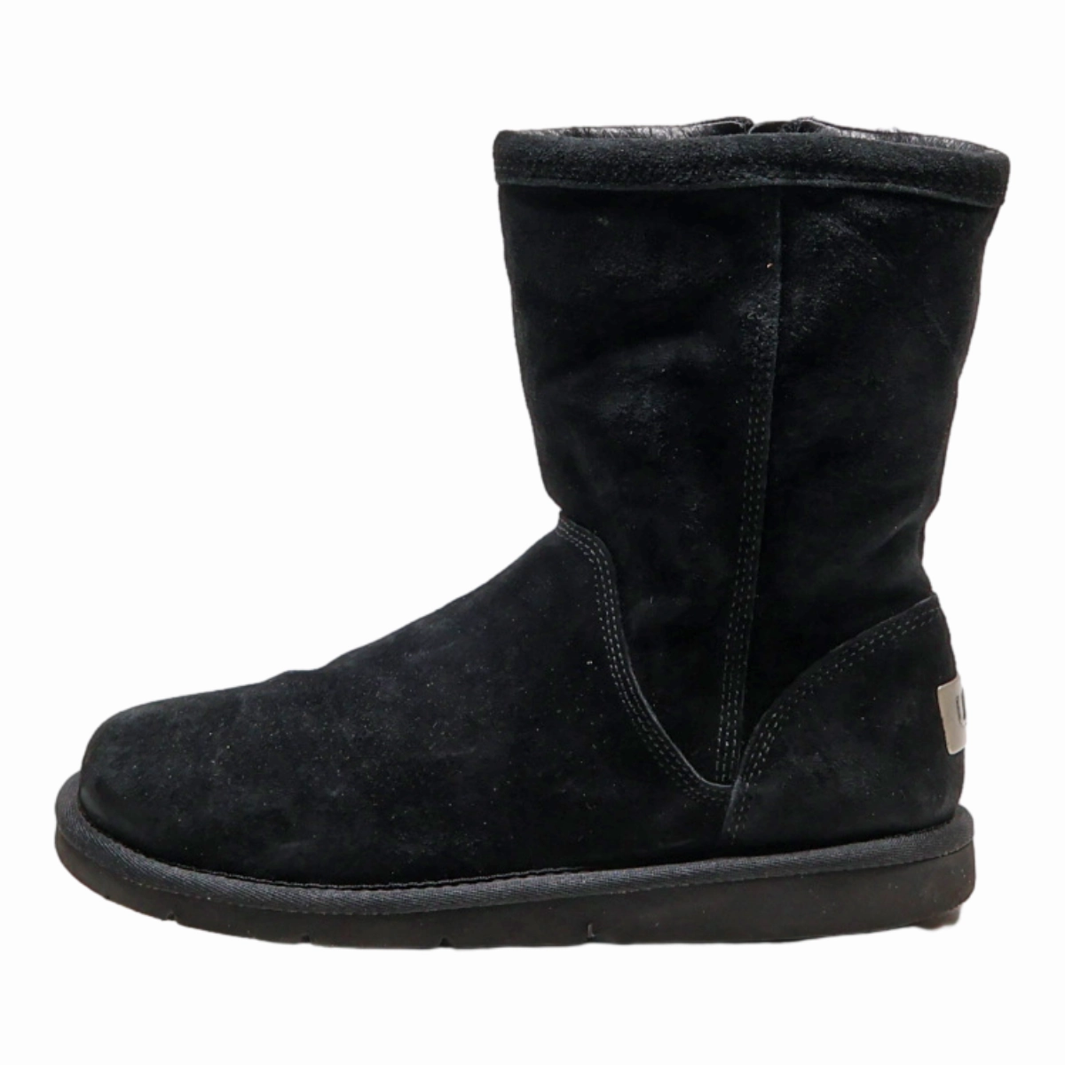 Snow Boots With Boa System UGG Snow Boots Black Synthetic Womens UK 5.5
