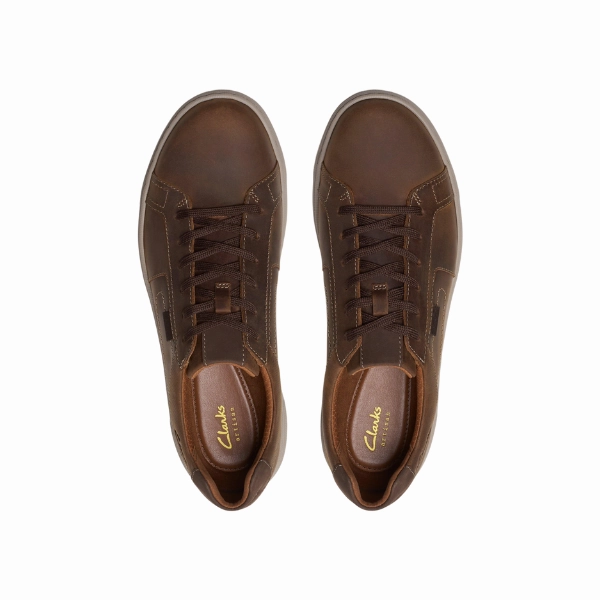 Trail Shoes Carbon Plate Clarks Men's Mapstone Lace Wide Beeswax