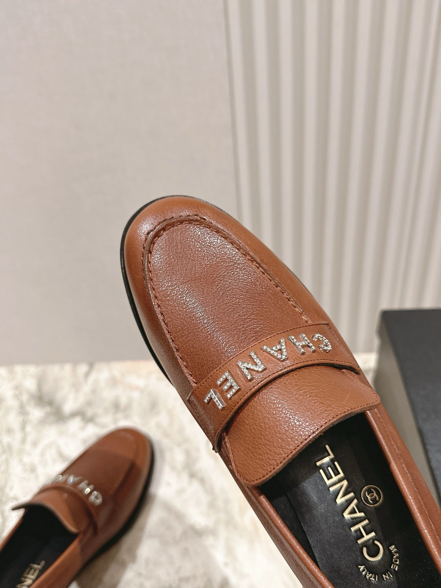 SE1708 Chanel Moccasins / Size5-11 Shoes Transform From Flats To Heels