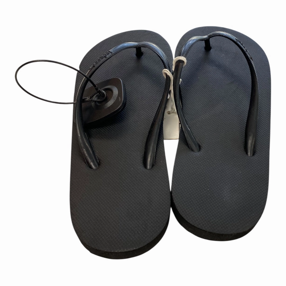 Spenco Flip Flops Sandals Flip Flops By Clothes Mentor In Black, Size:6