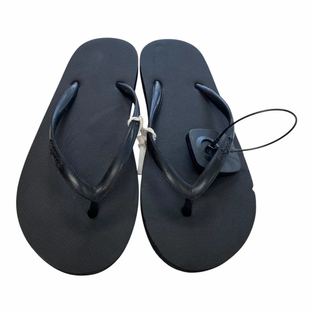 Flip Flops Okabashi Sandals Flip Flops By Clothes Mentor In Black, Size:6