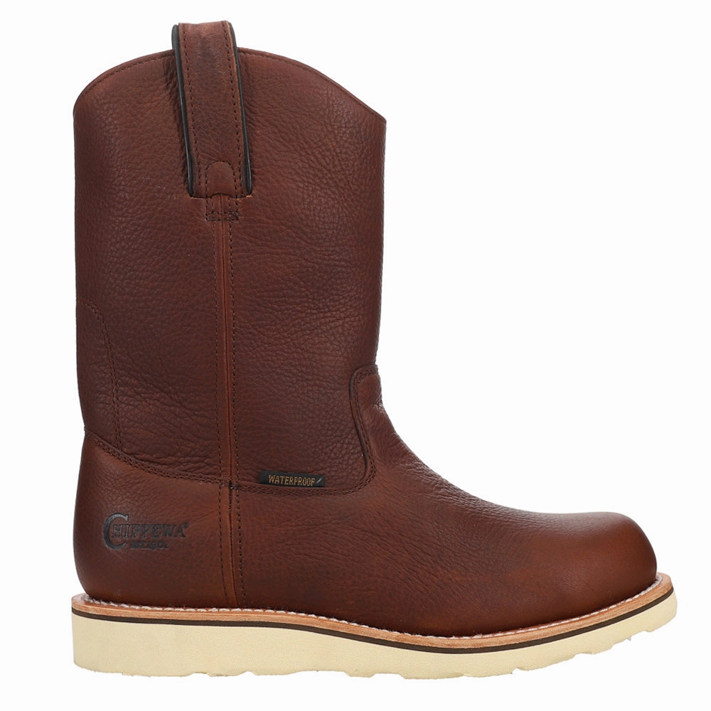 Edge Walker 11 Inch Waterproof Work Boots Winter Safety Toe Work Boots