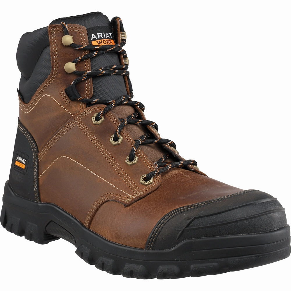 Treadfast 6 Inch Electrical Steel Toe Work Boots Walmart Steel Toe Work Boots