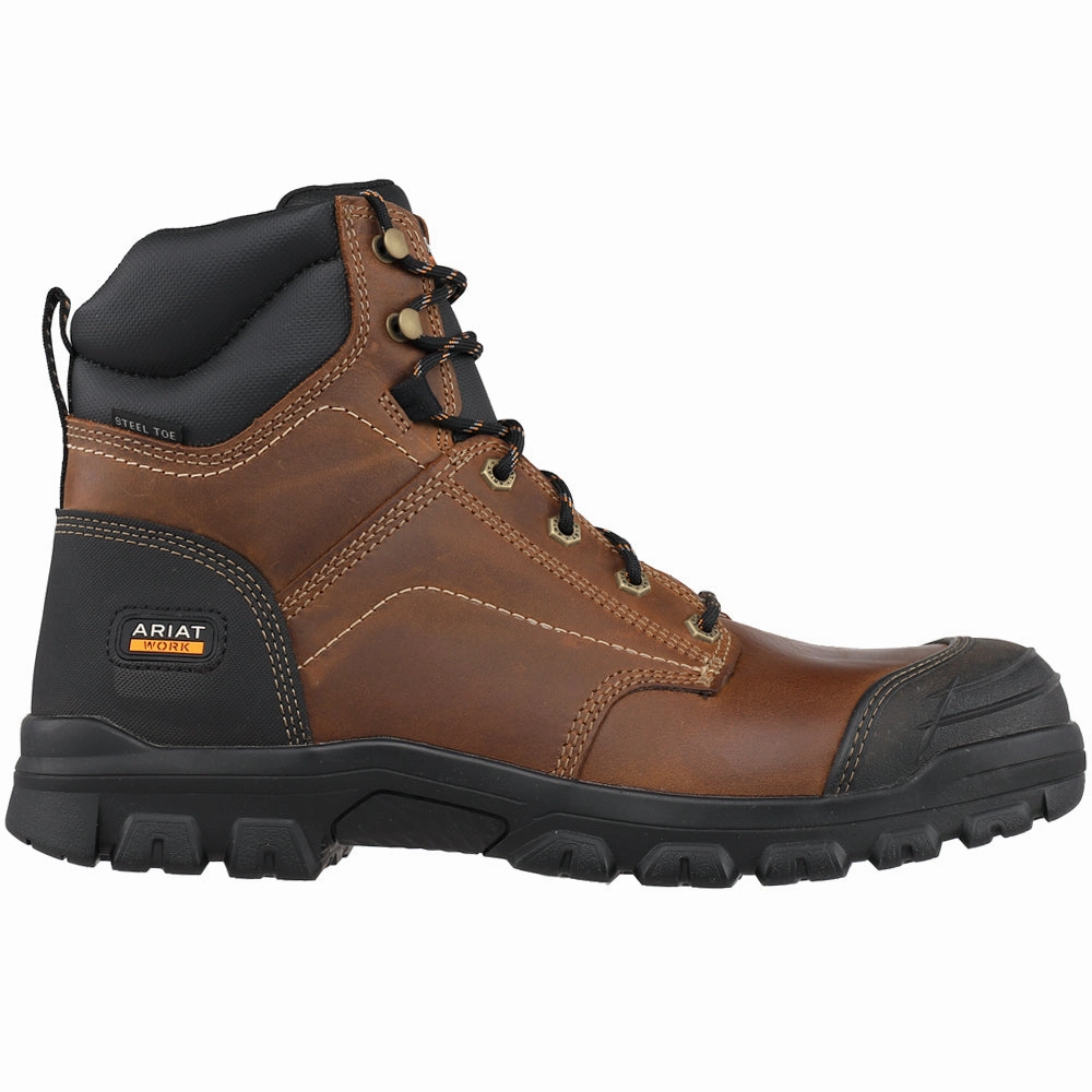 13 Extra Wide Work Boots Treadfast 6 Inch Electrical Steel Toe Work Boots