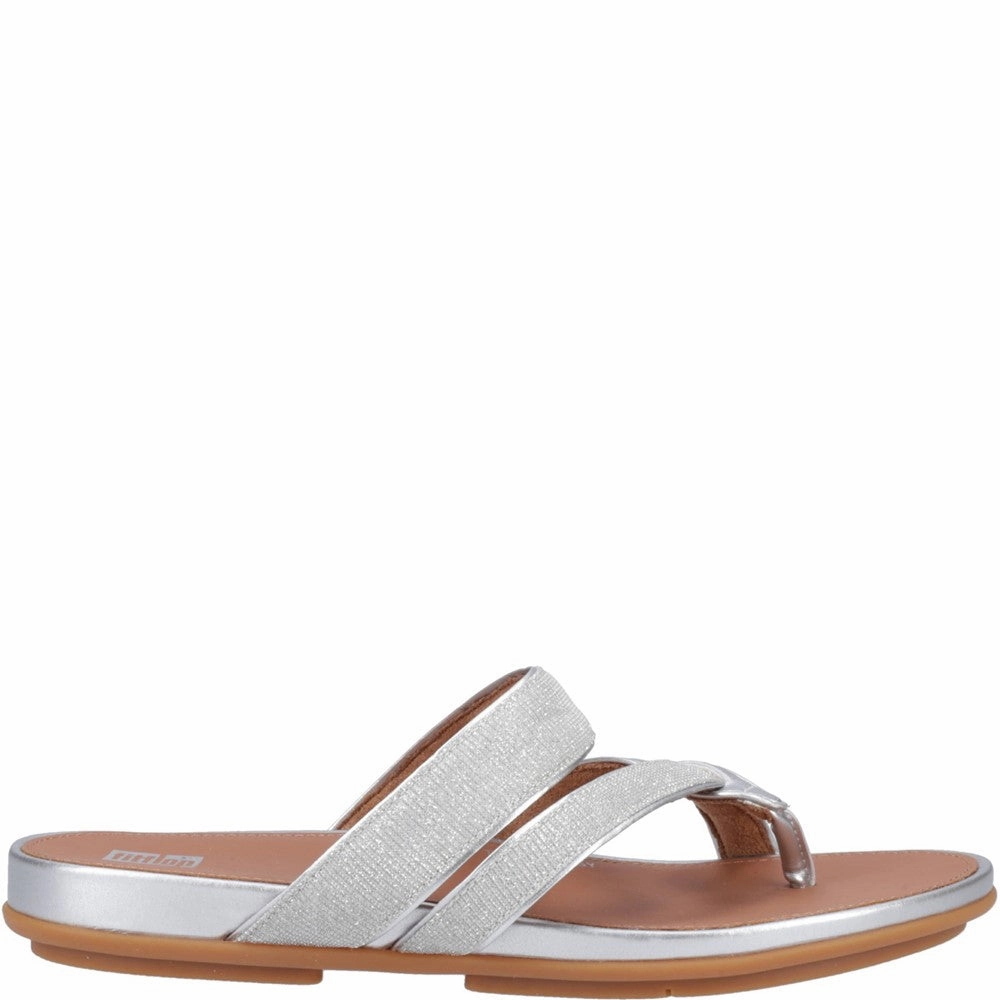 Fitflop Gracie Shimmerlux Strappy Toe Post Sandals Dvf Flip Flops