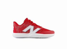 New Balance Men's FuelCell 4040 V7 Turf Baseball Shoes - Team Red / White - T4040TR7 New Balance Roma