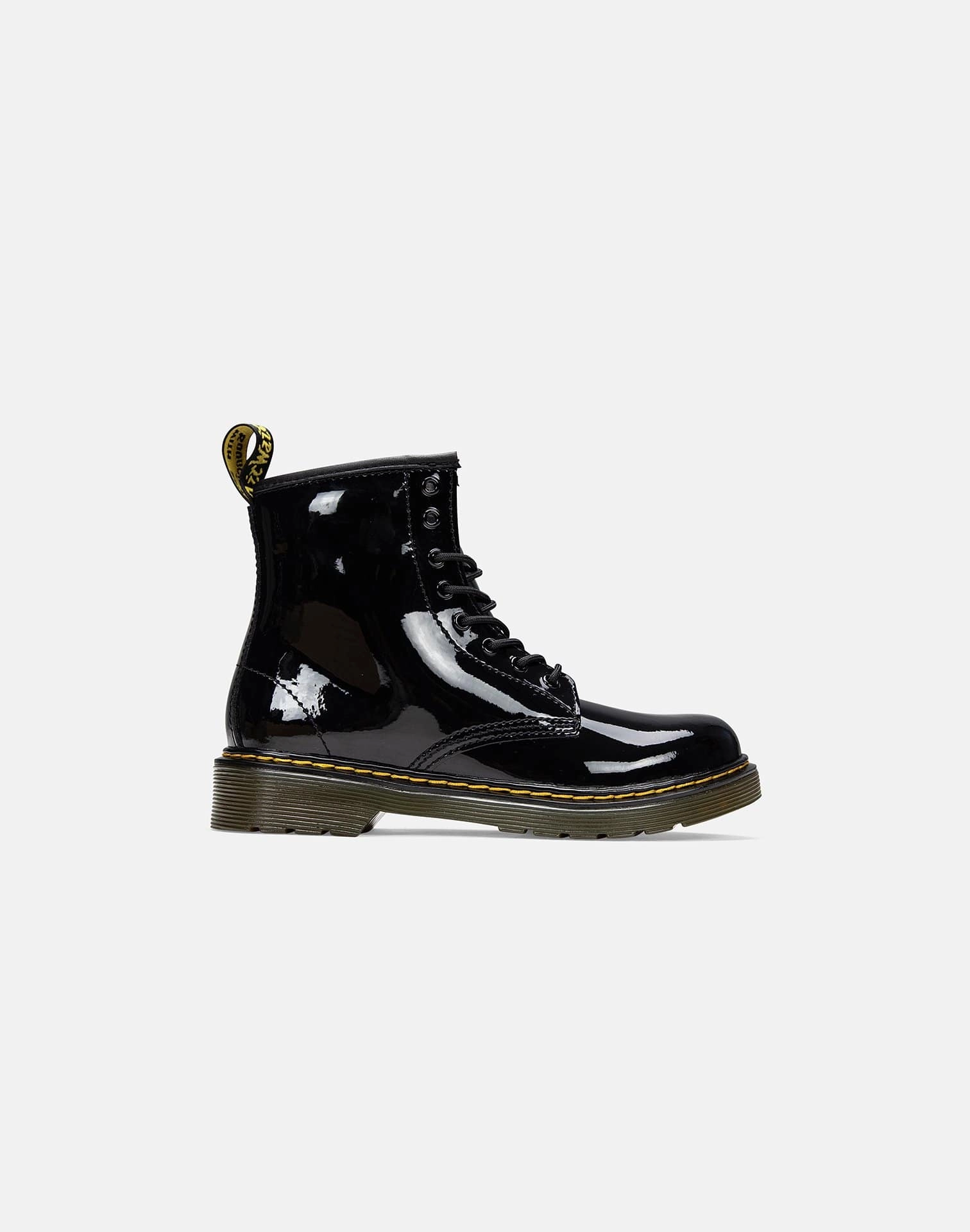 Fish Scale Boots Dr. Martens 1460 Patent Leather Boots Pre-School