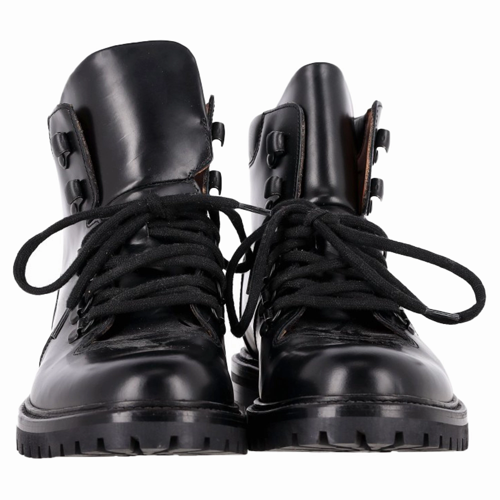 Common Projects Lace-Up Hiking Boots in Black Leather Vasque Talus Mid Ultradry Hiking Boots