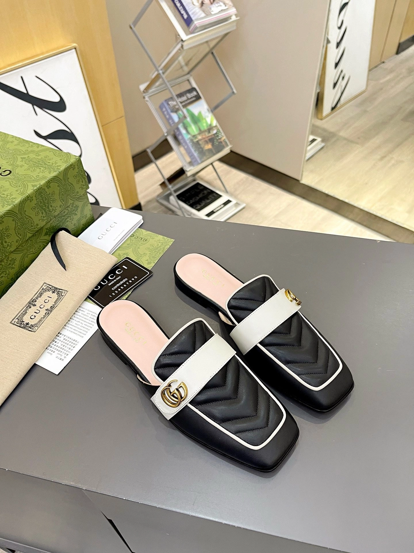 SE1679 Gucci Women's Princetown Slipper / Size5-11