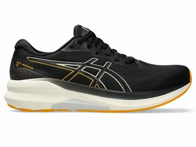 Men's Asics GT-4000 4, Black/Amber, 9.5 D Medium Asics Volleyball Shoes Gel Rocket 10