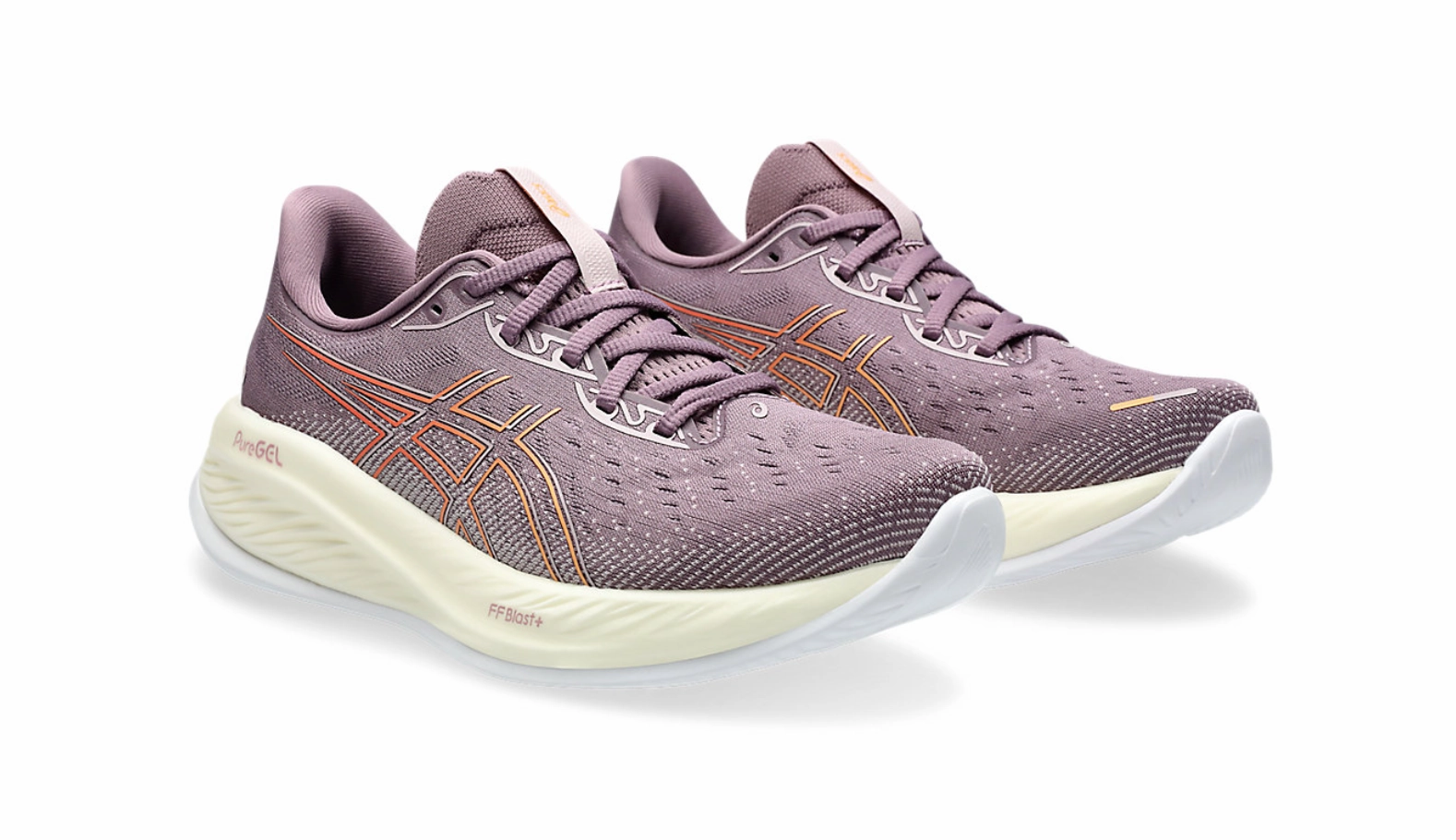 ASICS Womens Gel Cumulus 26 - Dusty Maueve/Faded Orange (1012B599-501) Asics Nimbus 18 Running Shoes