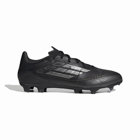 adidas F50 League FG/MG Firm Ground- Black/ Iron/ Gold Elite Pack Soccer Cleats