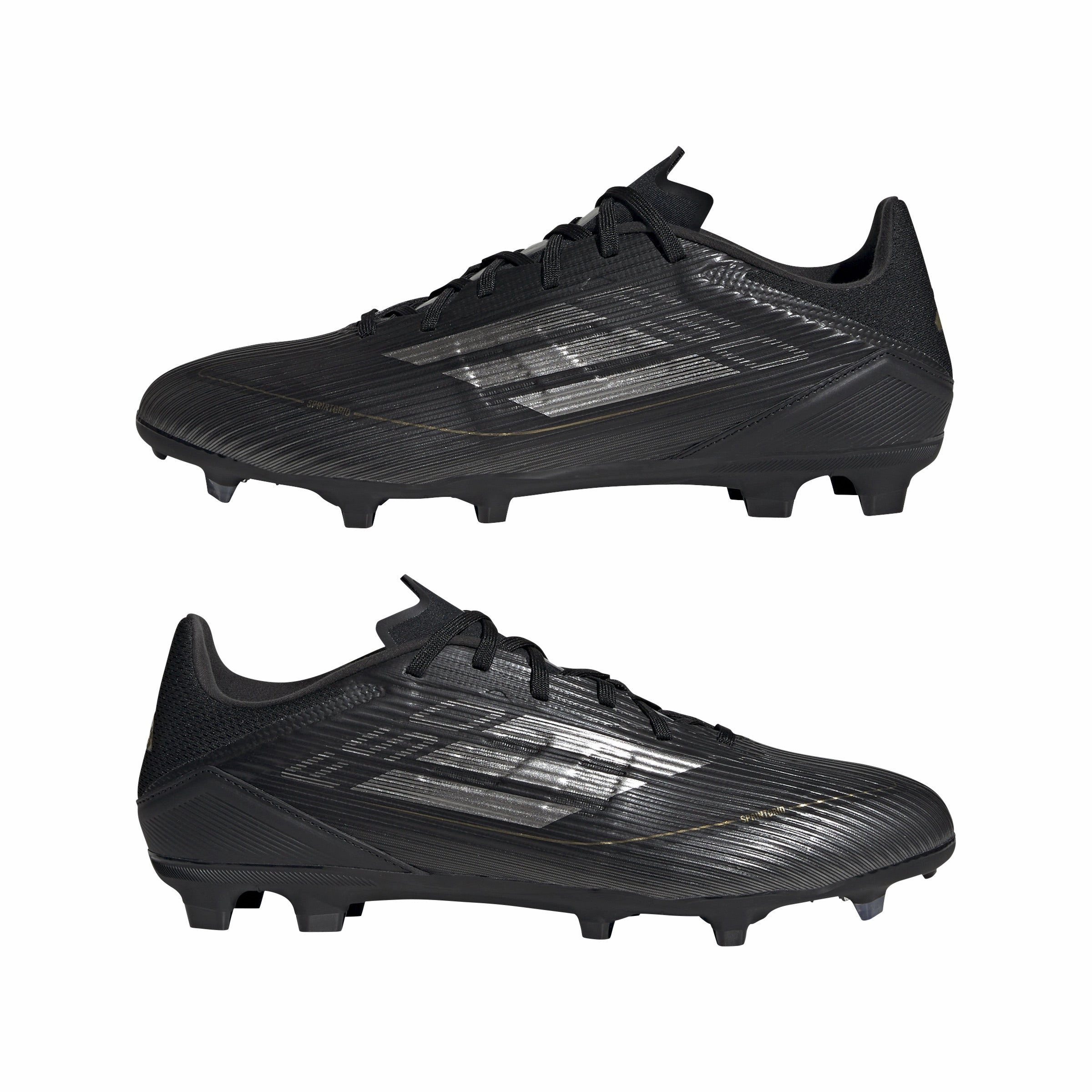 New Soccer Cleats Coming Out Soon adidas F50 League FG/MG Firm Ground- Black/ Iron/ Gold