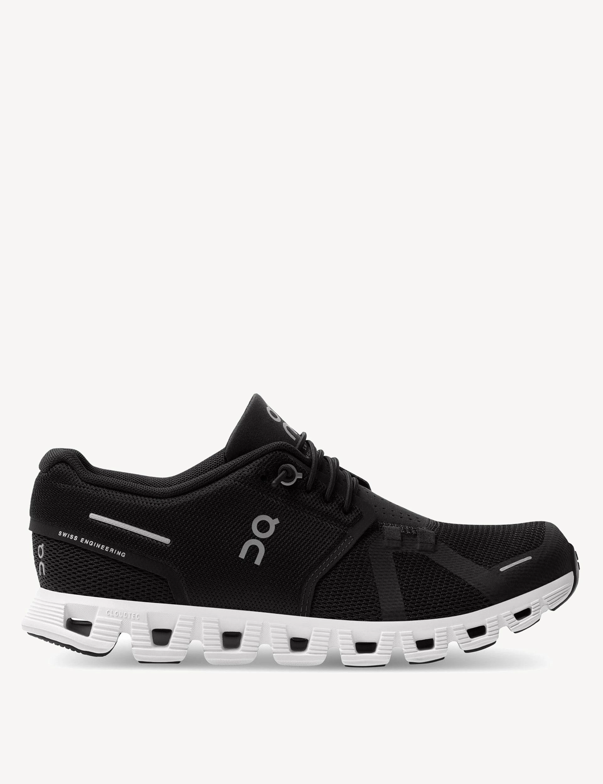 Cortez Running Shoes Cloud 5 - Black/White