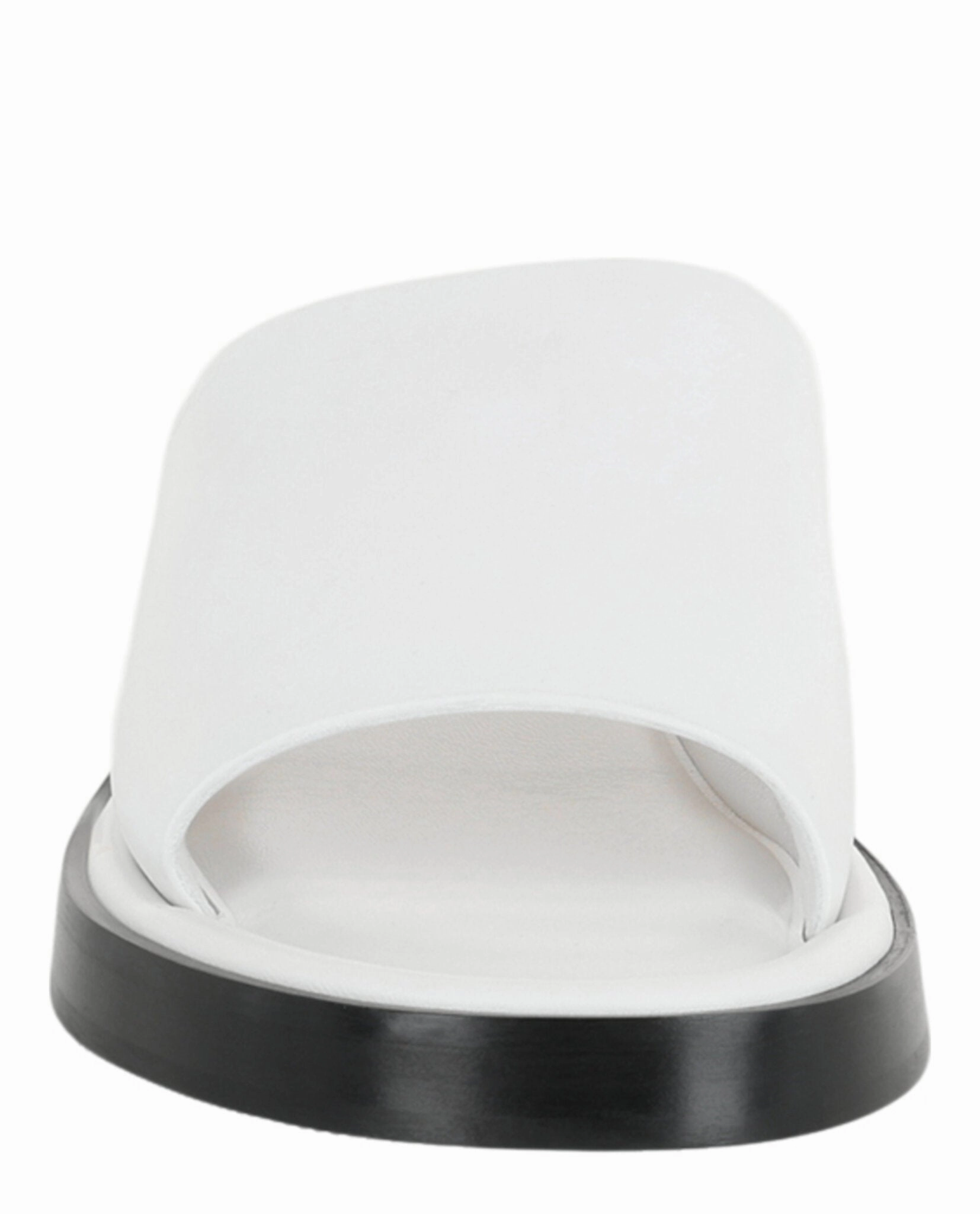 Giunone Leather Slides Leather Ballet Slippers