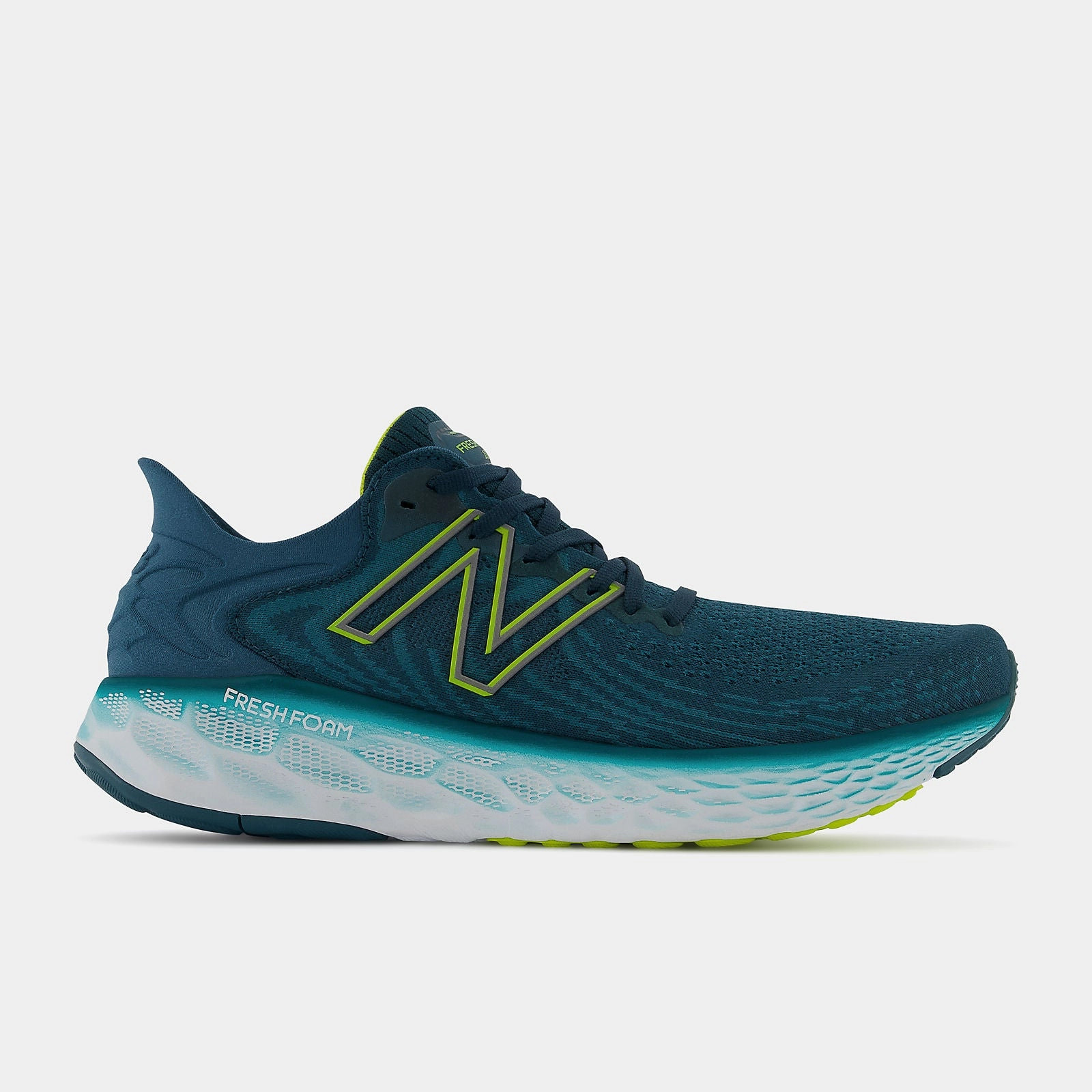 New Balance 740 Shoes Men's New Balance Fresh Foam 1080 v11, Trek/Sulfur Yellow, 10.5 D Medium