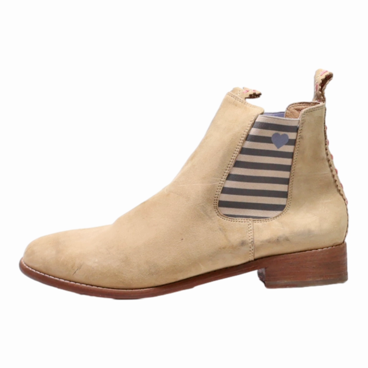 Chelsea Boots Australia Tasmania CRICKET Chelsea Boots Beige Suede Womens UK 7
