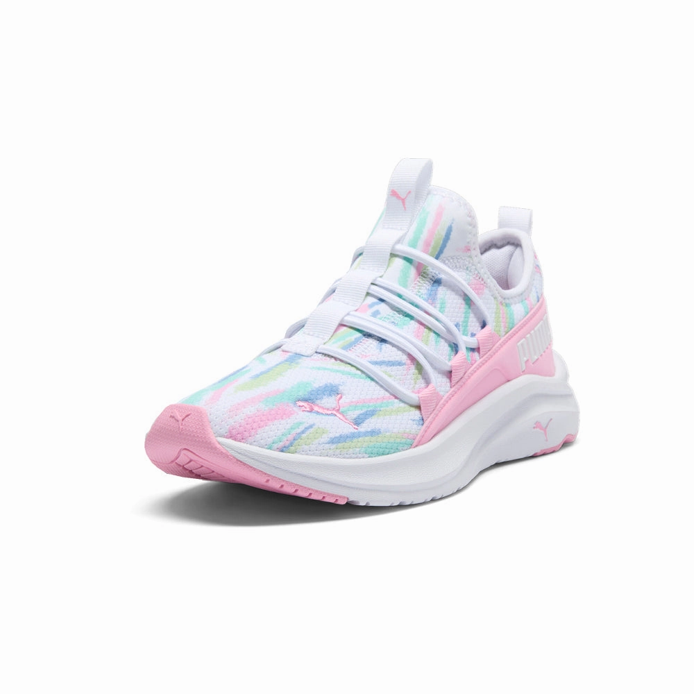 United Healthcare And Silver Sneakers Softride One4All Rainbow Brush Slip On Sneakers (Big Kid)