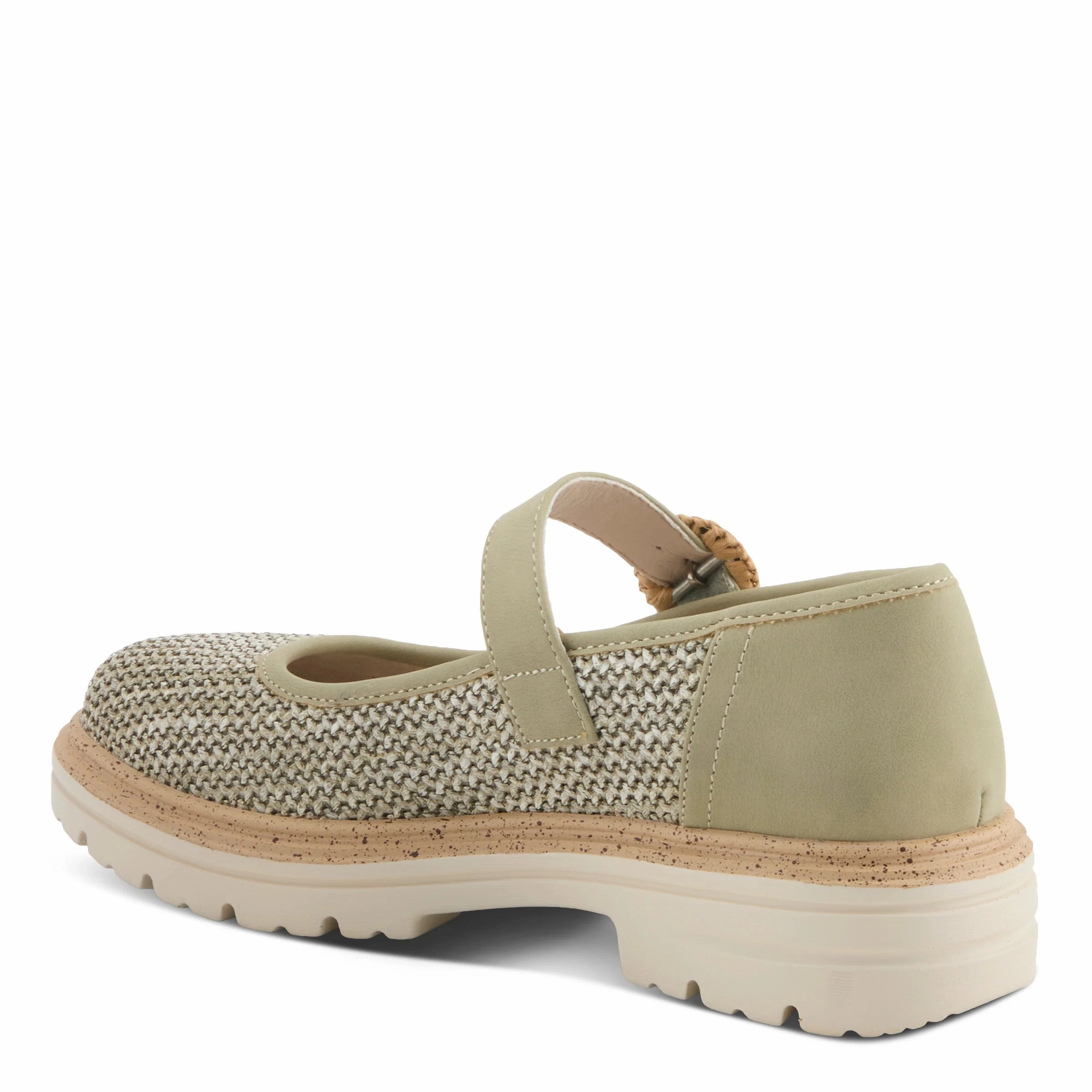 Patrizia by Spring Step Demure Mary Jane Shoe - Sage Green Ryka Mary Jane Type Shoe