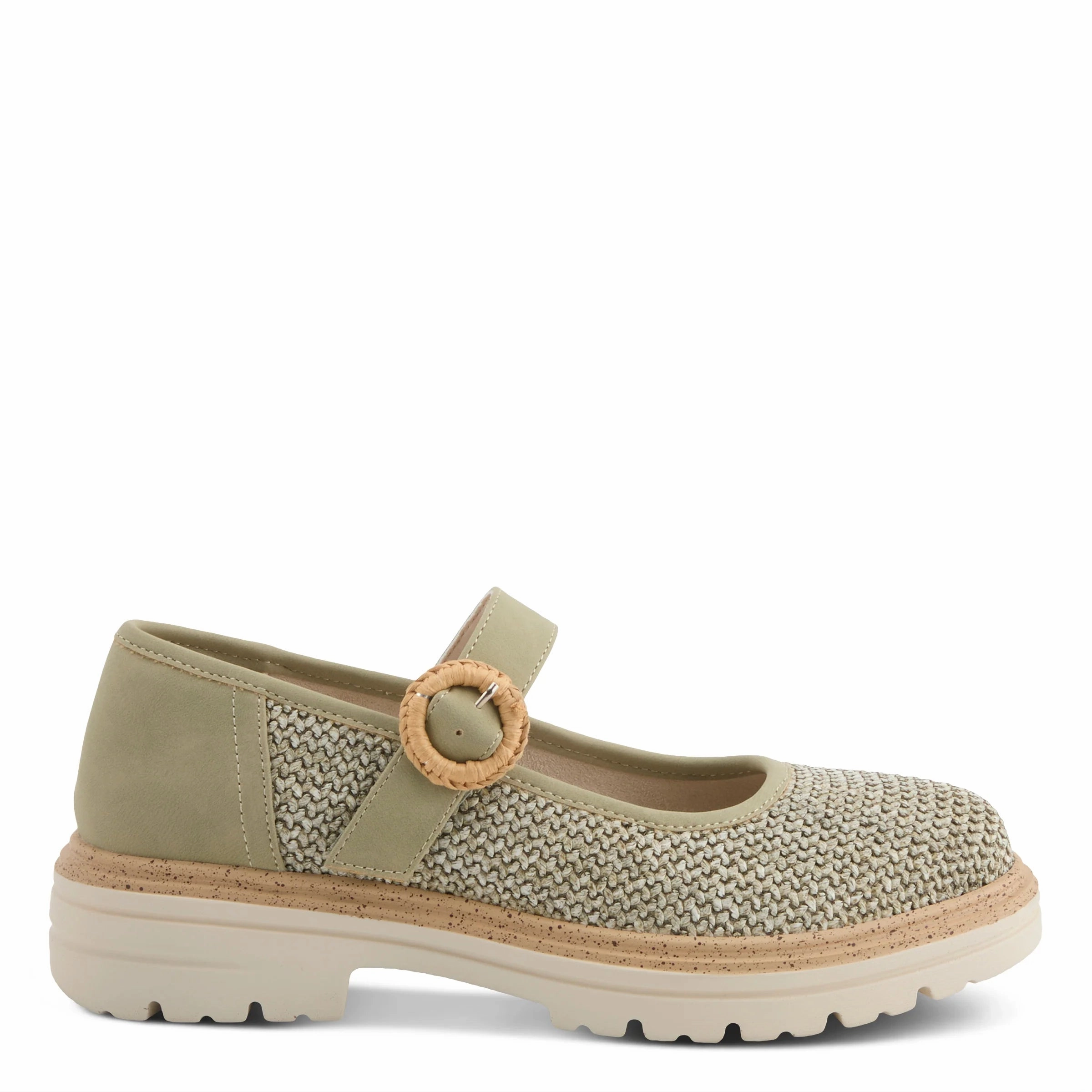 Zappos Shoes Mary Janes Patrizia by Spring Step Demure Mary Jane Shoe - Sage Green
