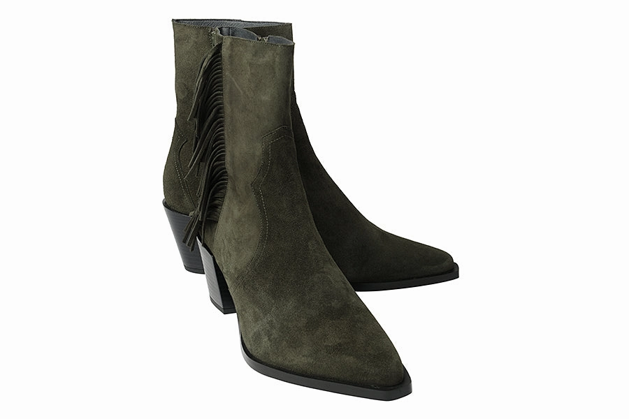 Ankle Boots With Rubber Sole DAN TENNESSE GREEN