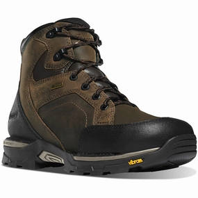 Danner Men's Crucial 6" Gore-Tex Waterproof Composite Safety Toe Work Boot Asphalt Work Boots