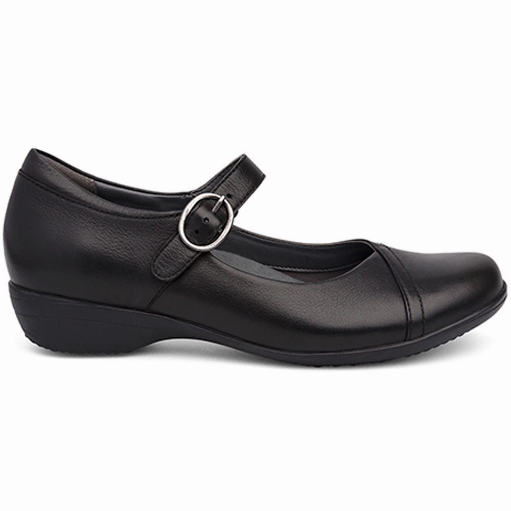 Felix And Flora Mary Jane Shoes Dansko Fawna Mary Jane Black Leather (Women's)