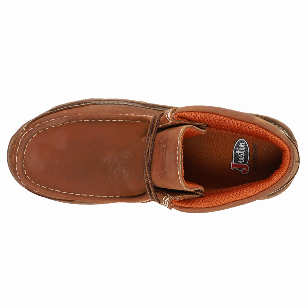 Crafton 4 Inch Waterproof Lace Up Work Boots Clearance Steel Toe Work Boots