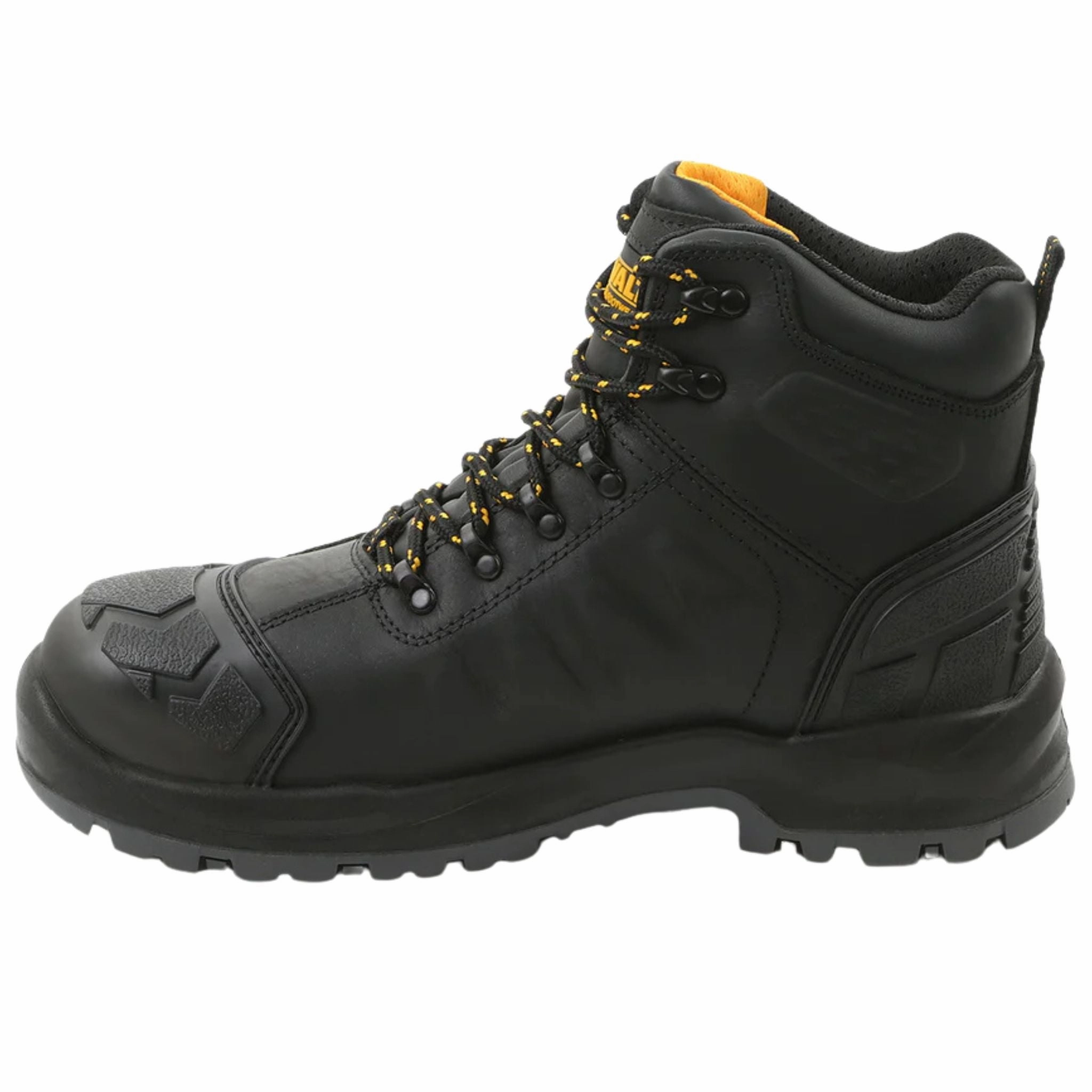 Boots Timberland Style DEWALT Men's DXWP10051 Hadley Black Buffalo Waterproof Steel Safety Toe Work Boots (EXTRA WIDE)