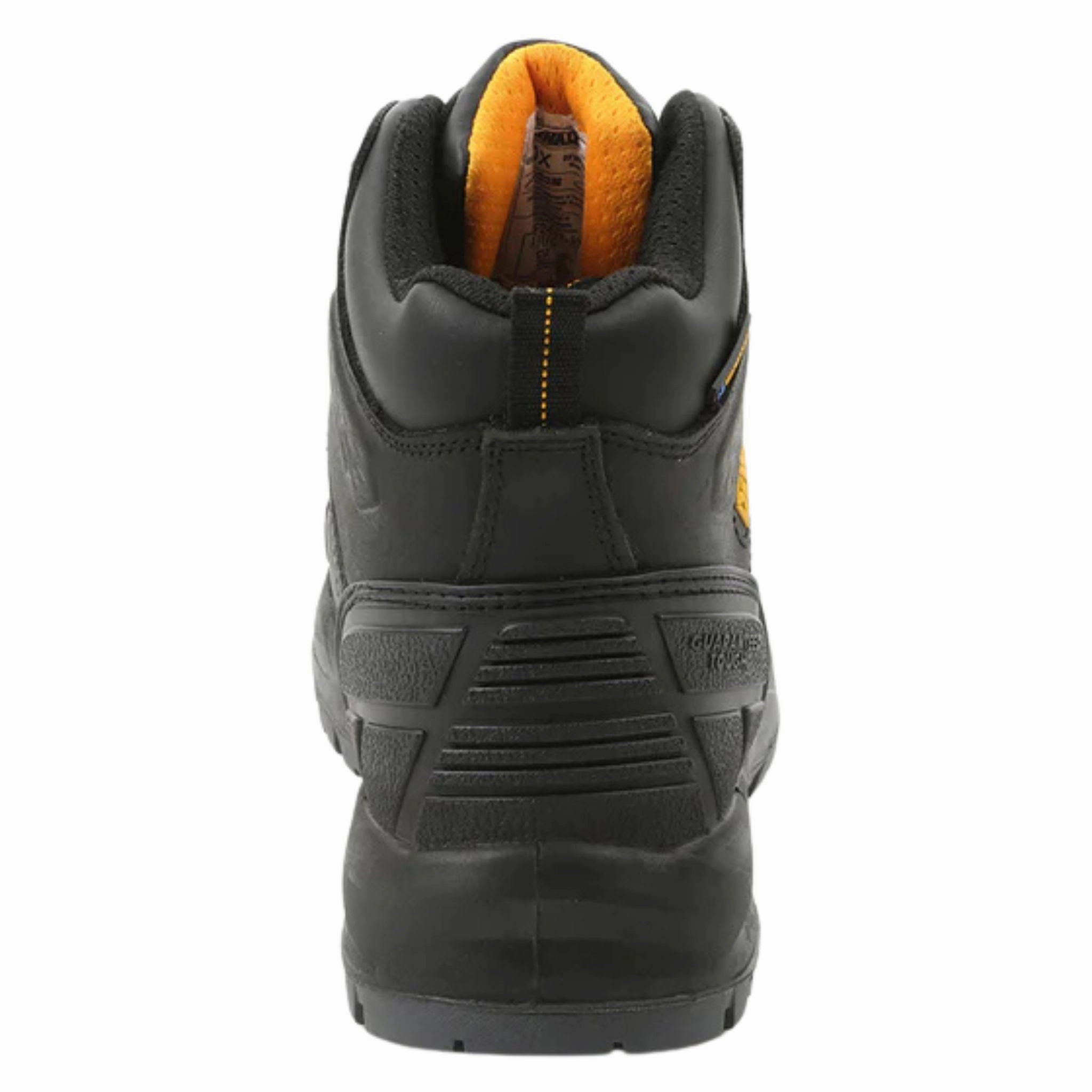 DEWALT Men's DXWP10051 Hadley Black Buffalo Waterproof Steel Safety Toe Work Boots (EXTRA WIDE) Boots With Flames