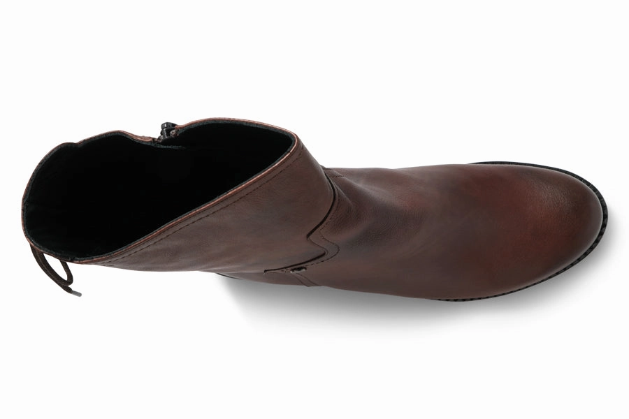 Lace Up Moccasin Ankle Boots DON MURAKAMI