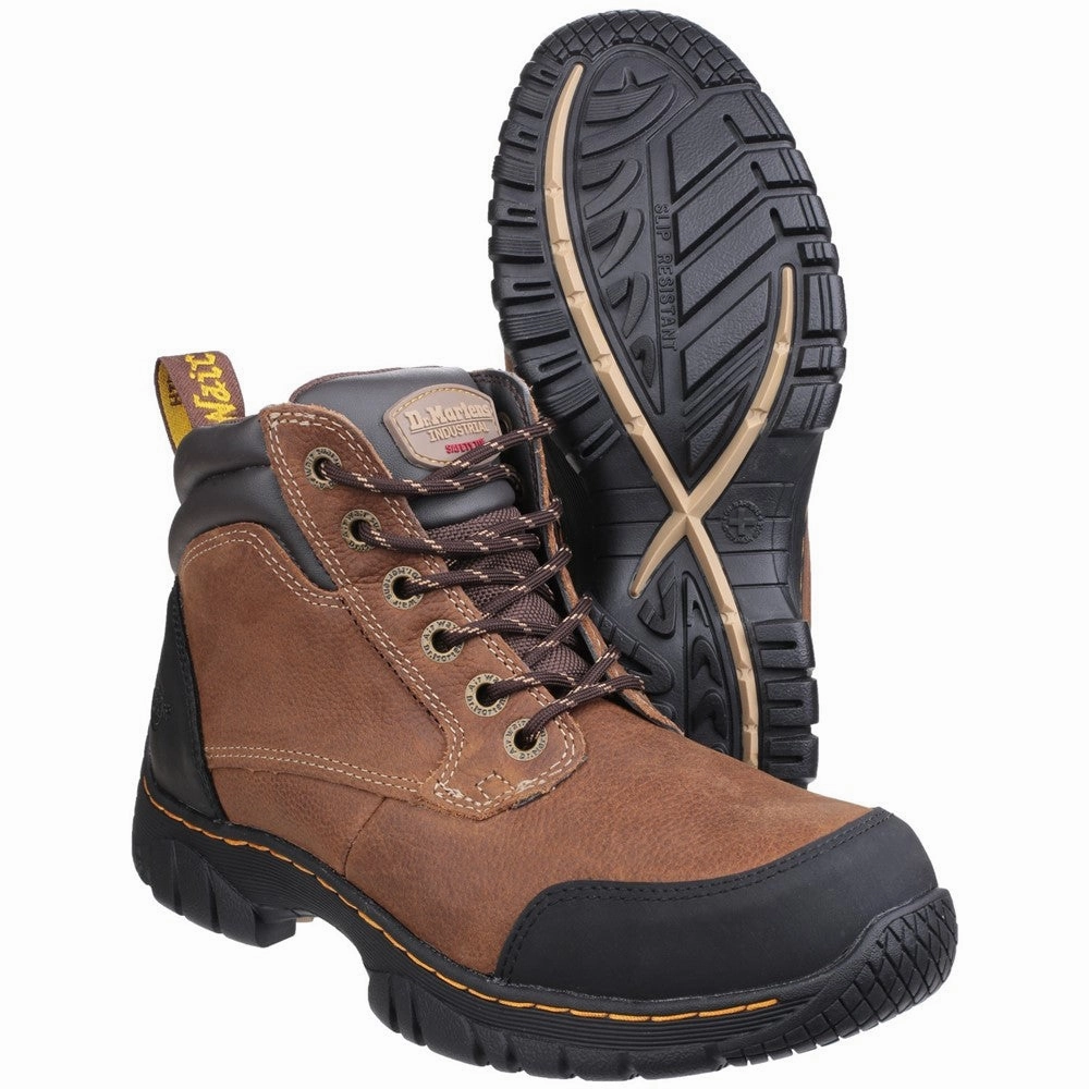 Texas Cowboy Boots Dr Martens Riverton SB Lace up Hiker Safety Boot