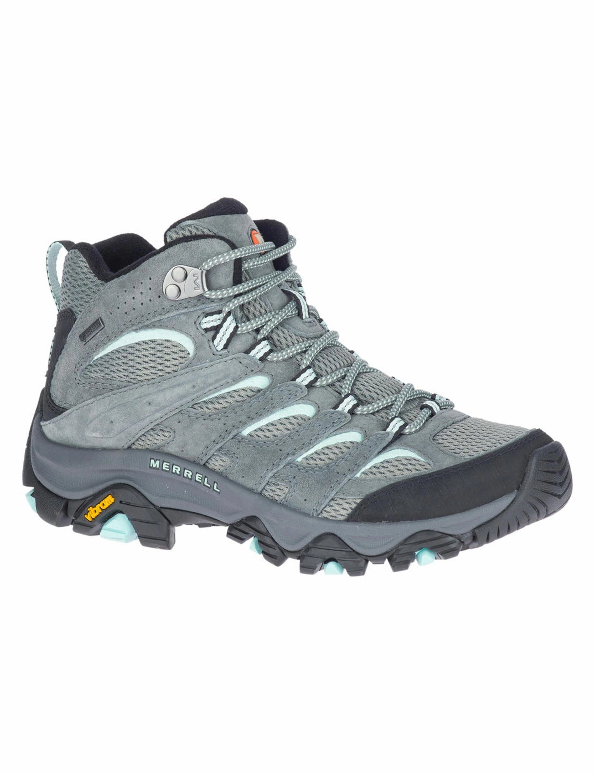 Moab 3 Mid Gore-Tex - Sedona Sage No Tie Shoelaces Hiking Boots