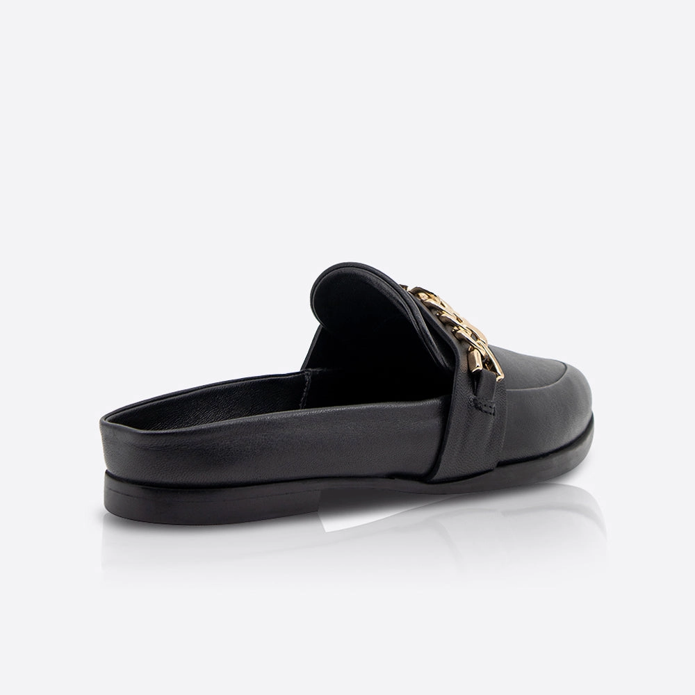 Thermoball Slippers Tuesday Chain Slide Black/Gold