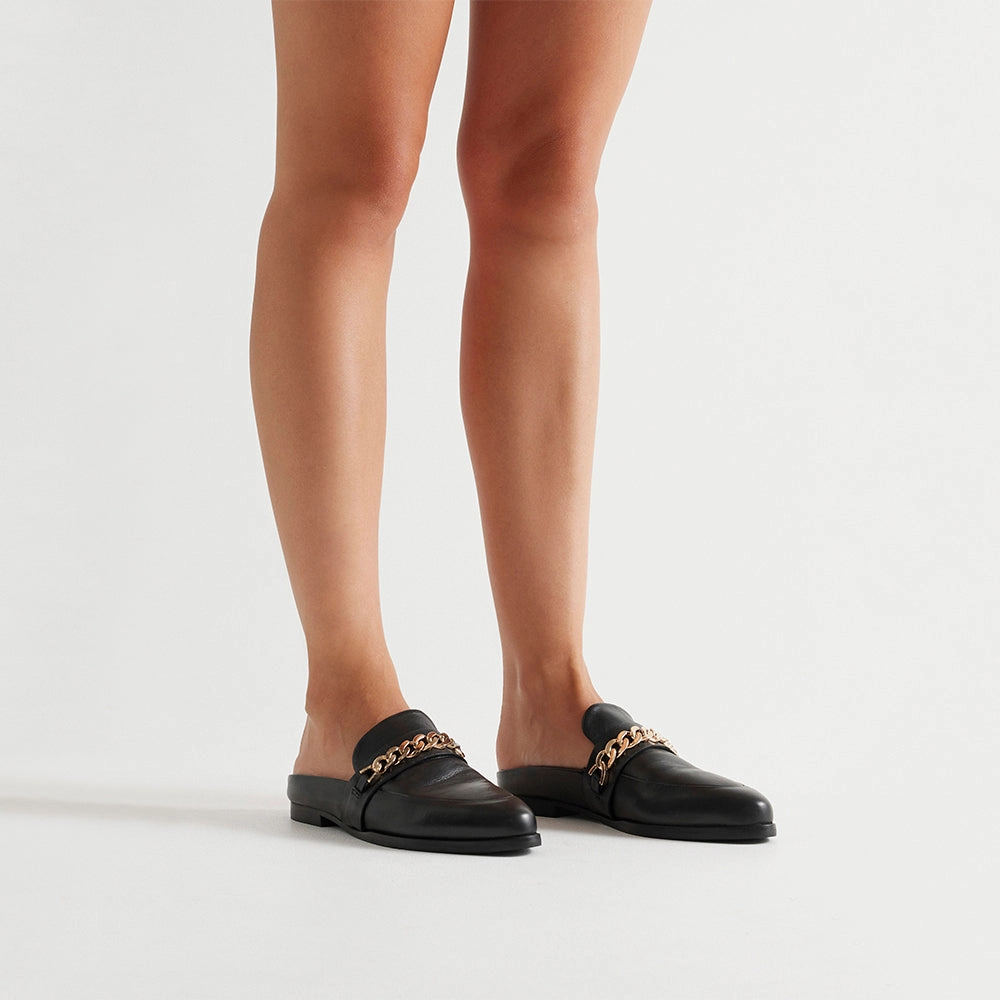 Dorothy Costume Slippers Tuesday Chain Slide Black/Gold