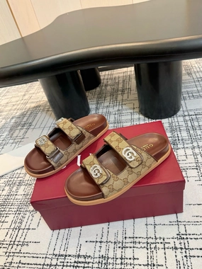 Flat High Heel Shoes SE1633 Gucci Women's Sandal with Crystals / Size5-10