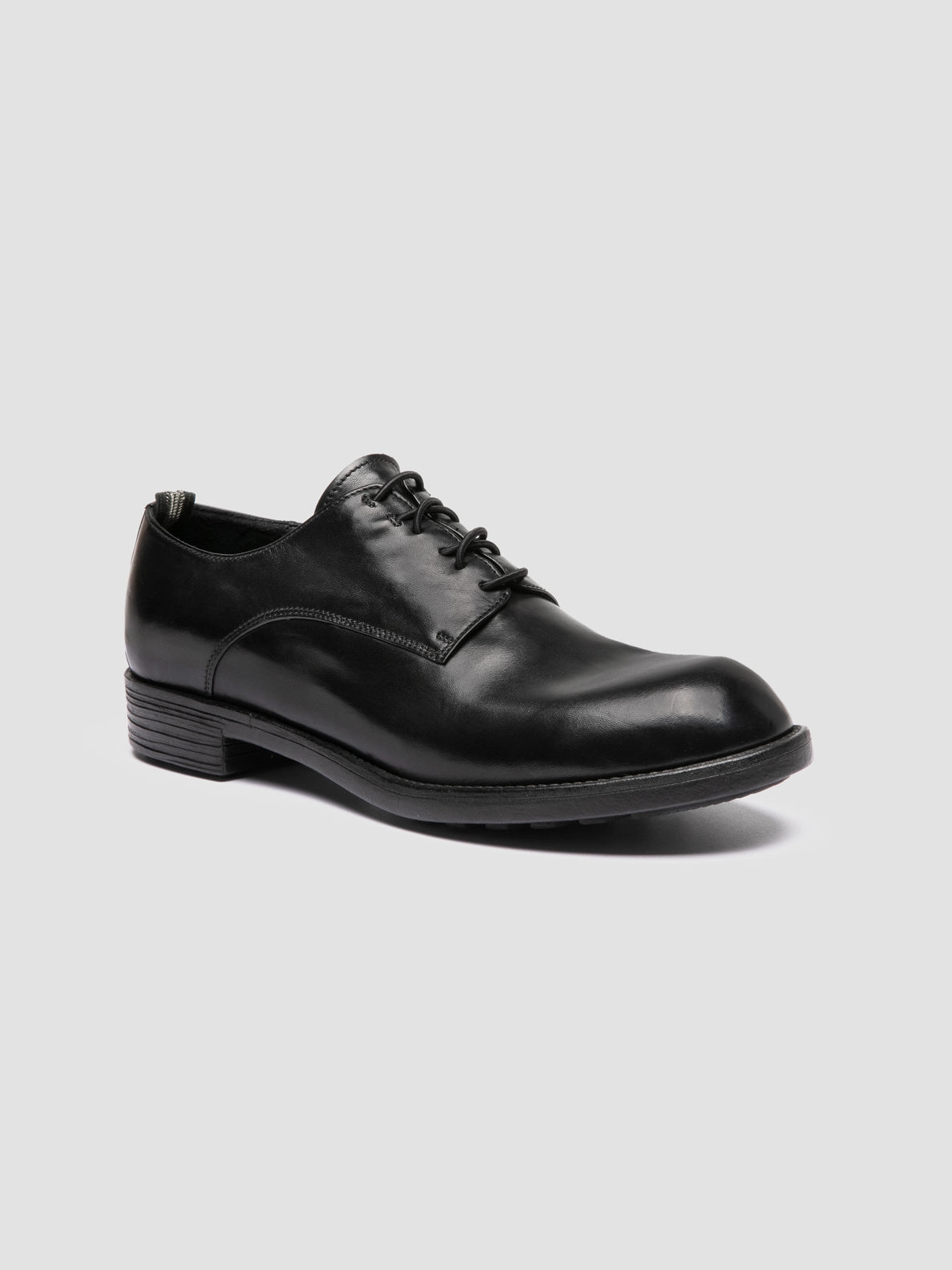 DIARY 009 - Black Leather Derby Shoes Lace Up Meaning In Shoes