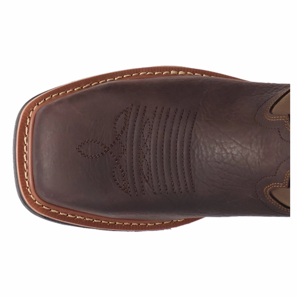 Duster 11 Inch Slip Resistant Steel Toe Work Boots Laced Work Boots