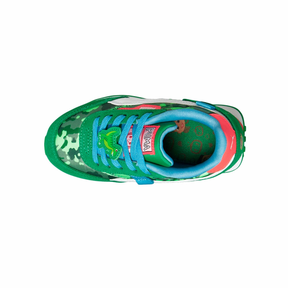 Hoka Running Shoe Coco X Future Rider Lace Up Sneakers (Little Kid)