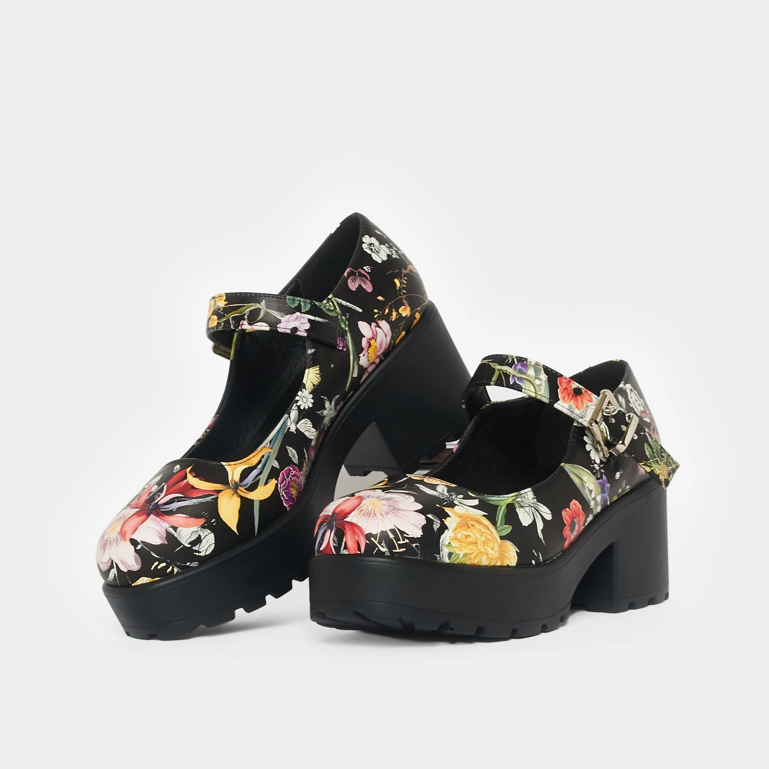 Slip On Mary Jane Shoes Tira Mary Jane Shoes 'Floral Edition'